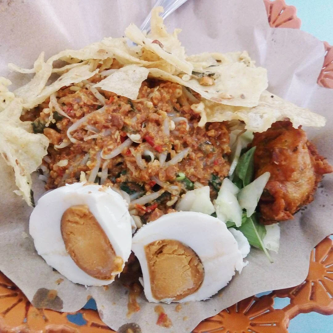 nasi pecel malang
