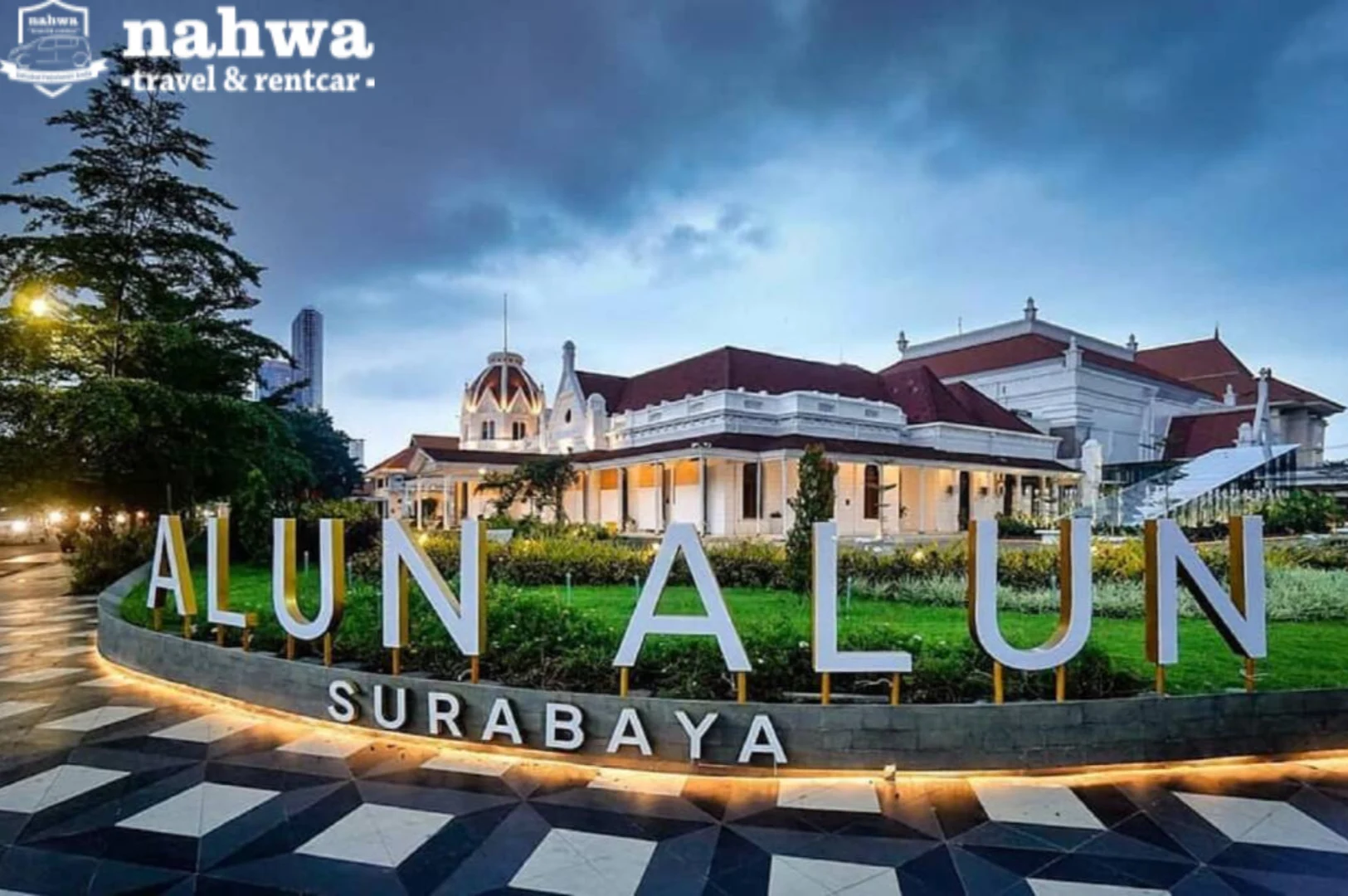 Wisata Alun Alun Surabaya Penuh Keindahan dan Instagramable