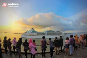 Menikmati Sunset di Surabaya North Quay