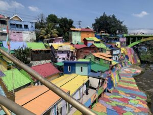 Kampung dengan Lukisan Mural Warna-warni di Mana? Temukan Pesonanya di Malang!